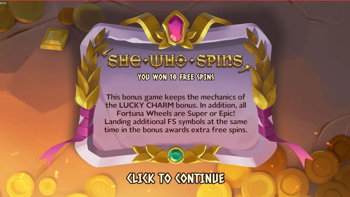 Visual elegante e tema de mitologia romana no slot Rise of Fortuna